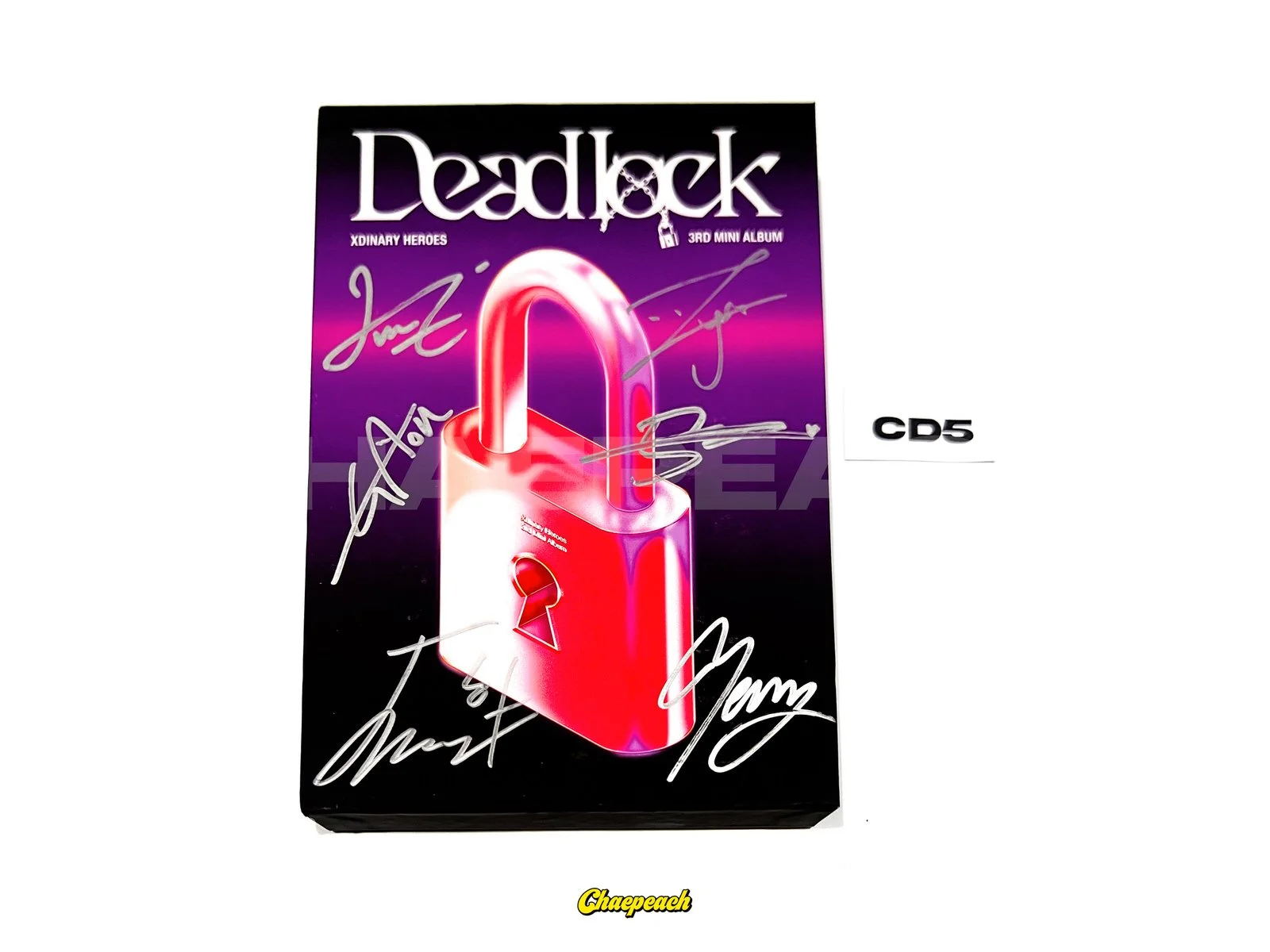 Xdinary Heroes Deadlock サイン入　アルバム Xdinary Heroes [Deadlock] JOOYEON Autographed Signed Digipak